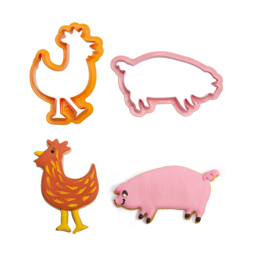 decora farm animal cookie cutters
