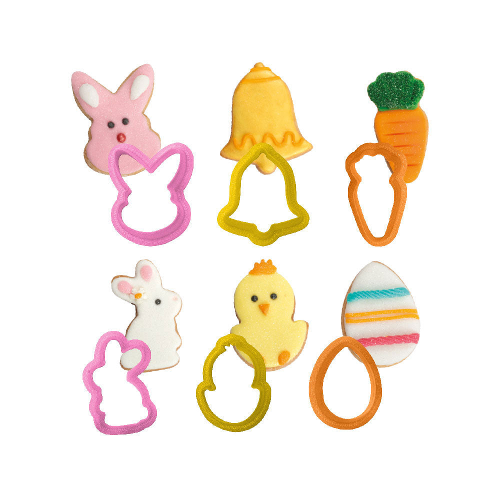 decora mini easter egg cookie cutters