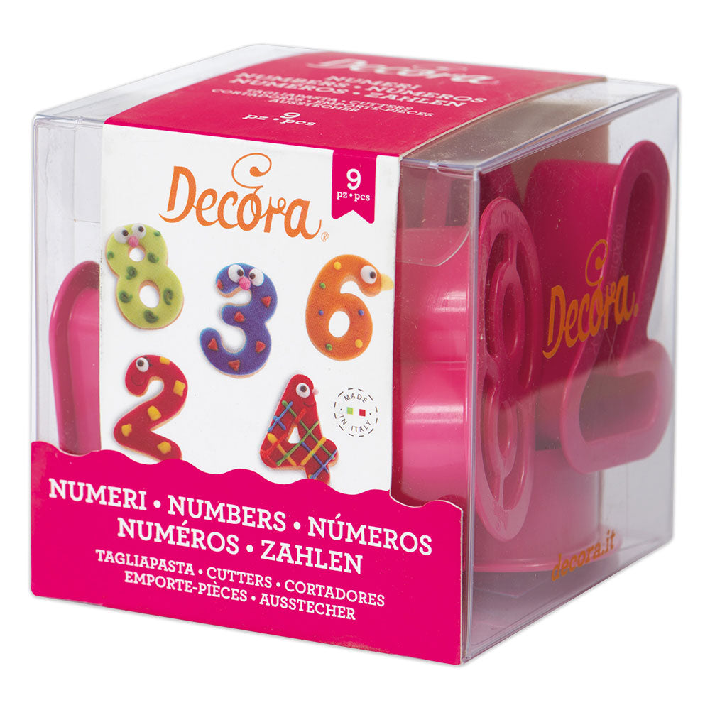 Decora Cutter Set numbers