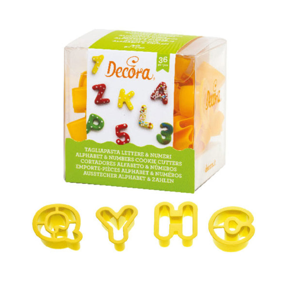 mini letter and number set