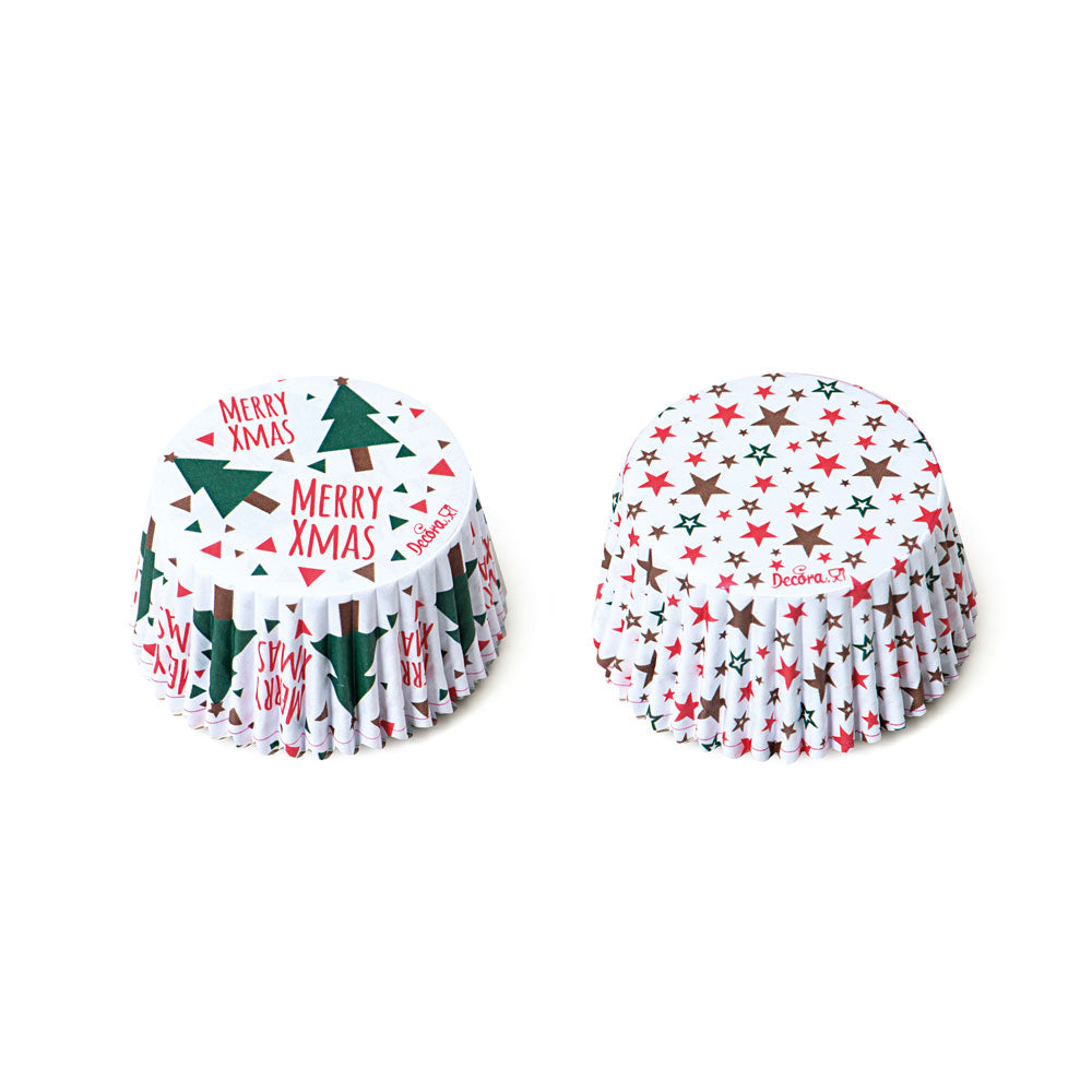 decora chrismtas cupcake cases