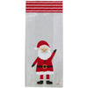 christmas santa treat bag