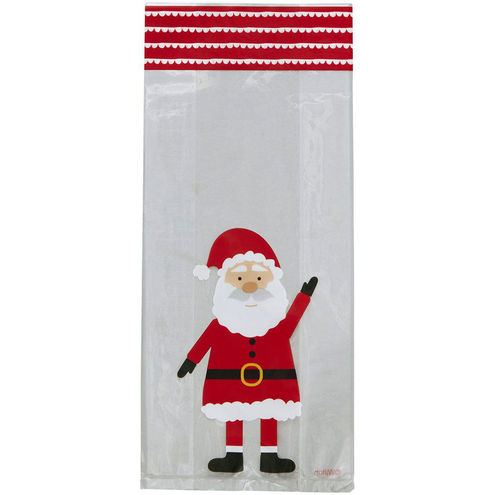 christmas santa treat bag