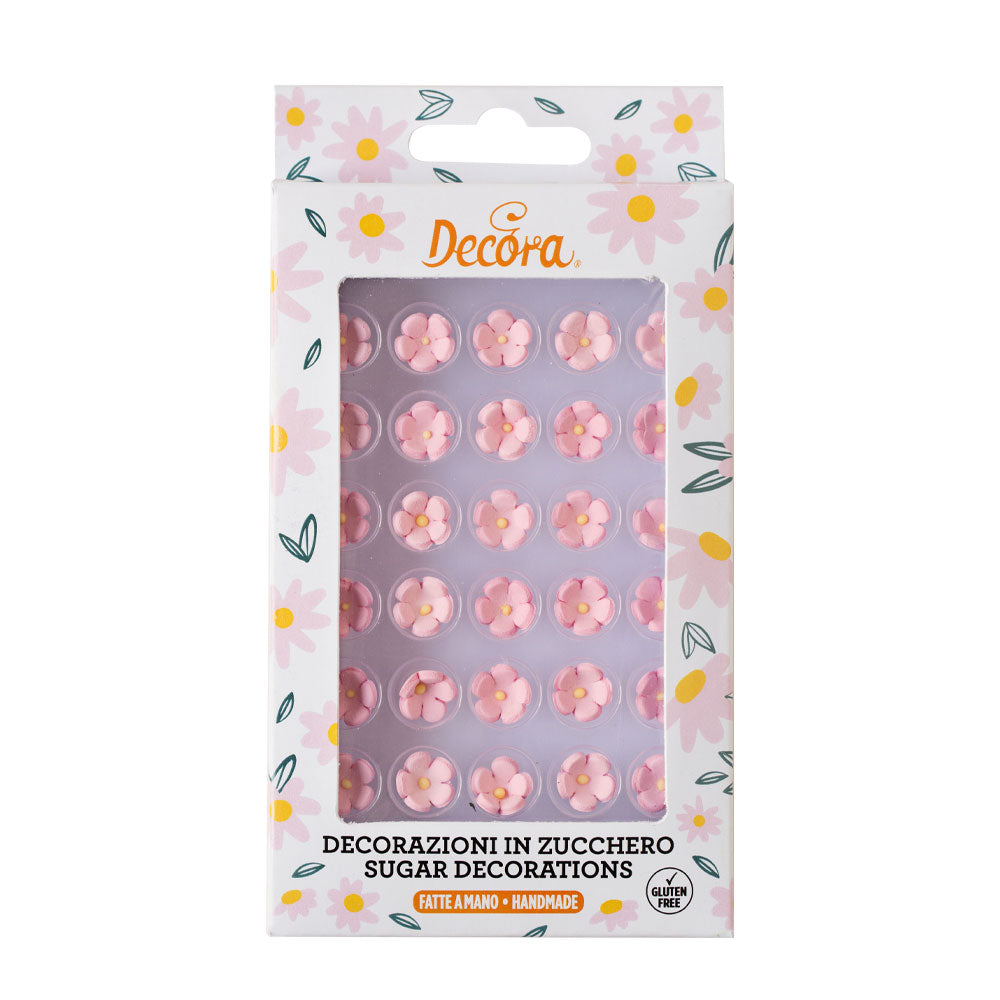 Decora Sugar Flowers Pink