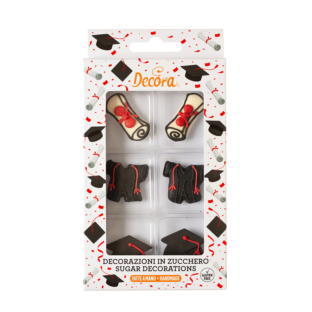 Decora Sugar Decorations Graduation