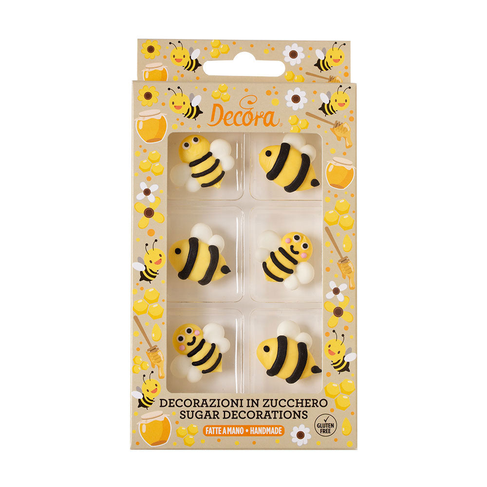 decora sugar decorations honey bees