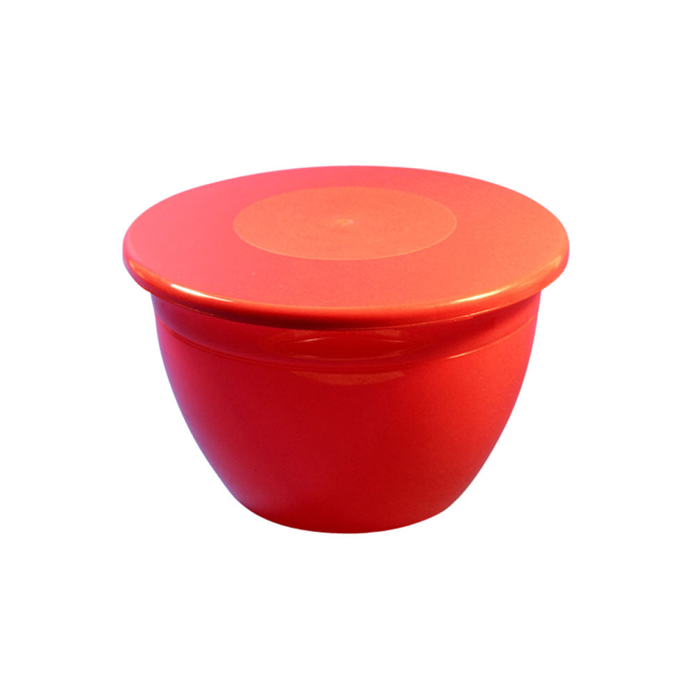 2lb Pudding Bowl Lid Red