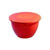 2lb Pudding Bowl Lid Red