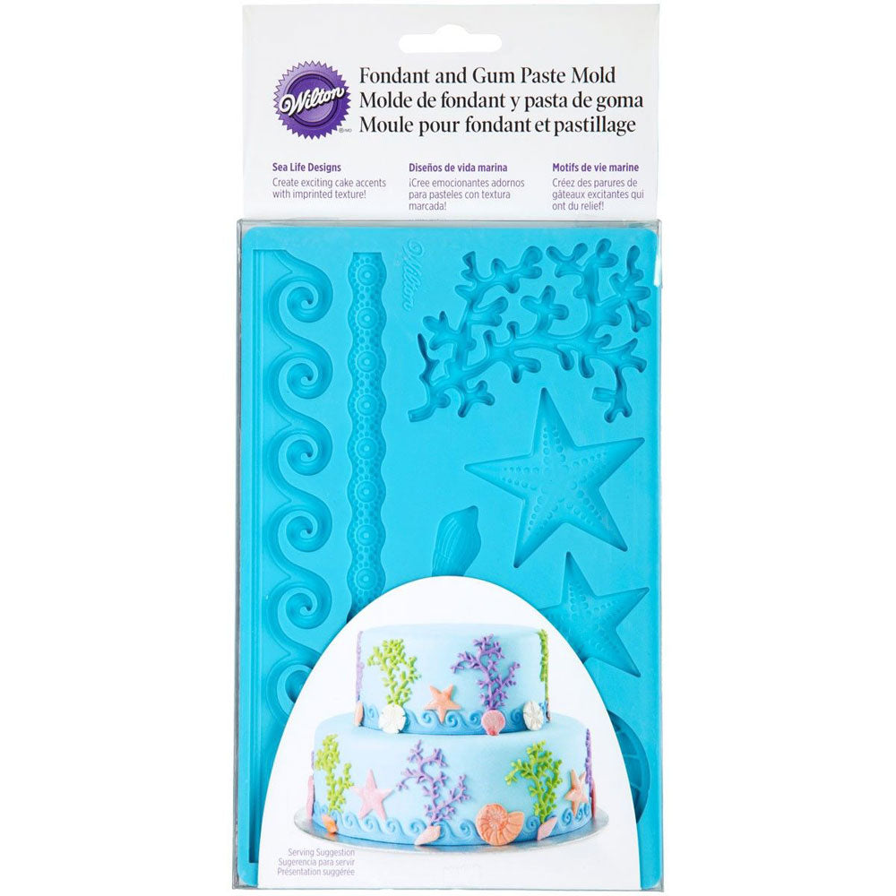 wilton mold sea life