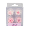 pink sugar flowers
