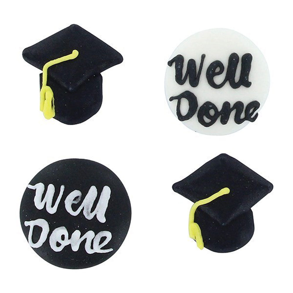 graduation sugar decorations