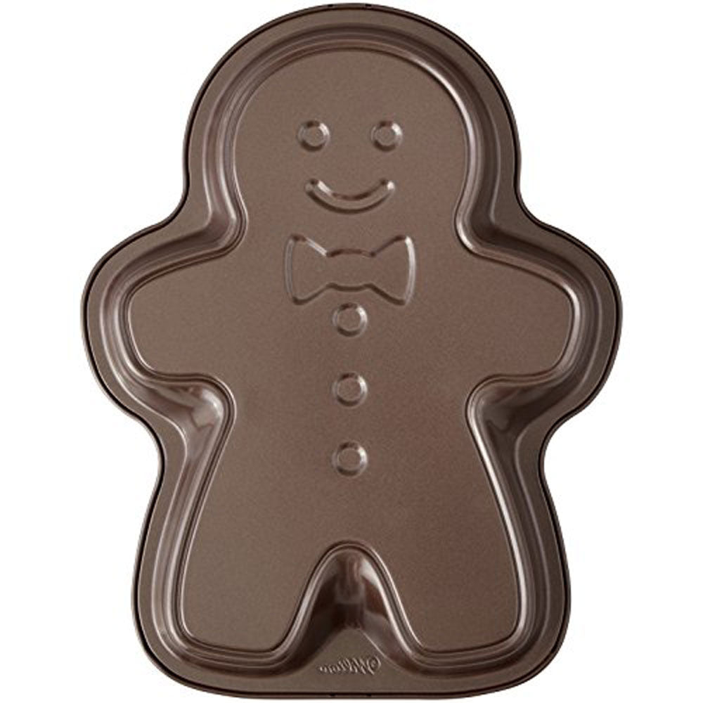 wilton gingerbread cake pan