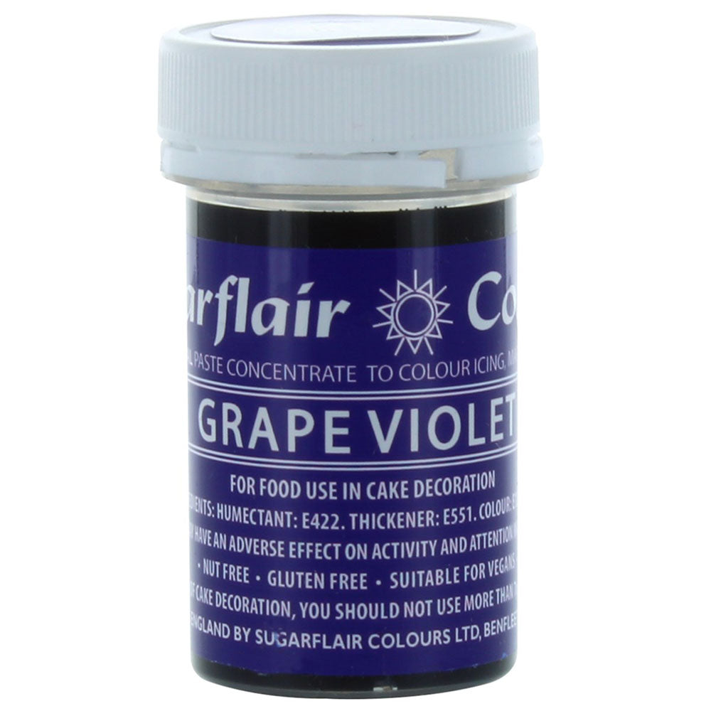 sugarflair grape violet food colouring