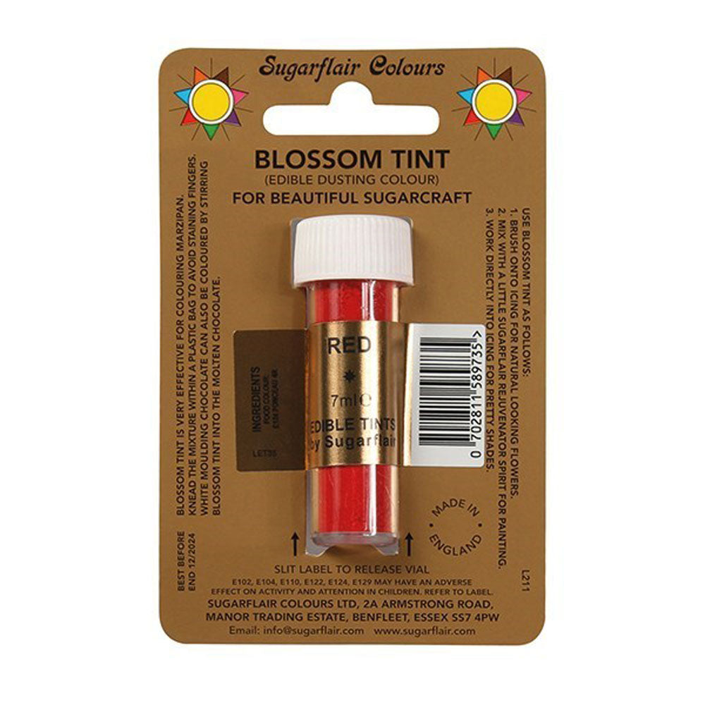 sugarflair edible dust colour red