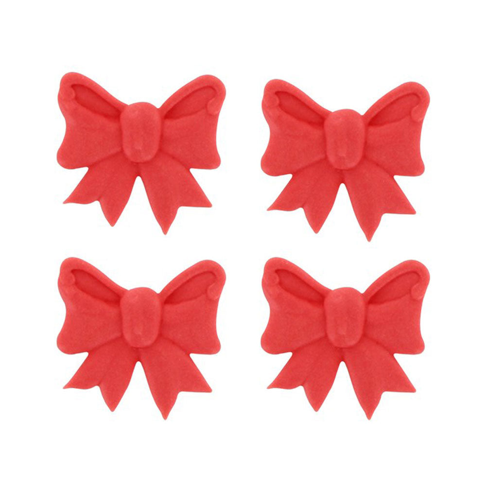 Culpitt sugar decorations red bows