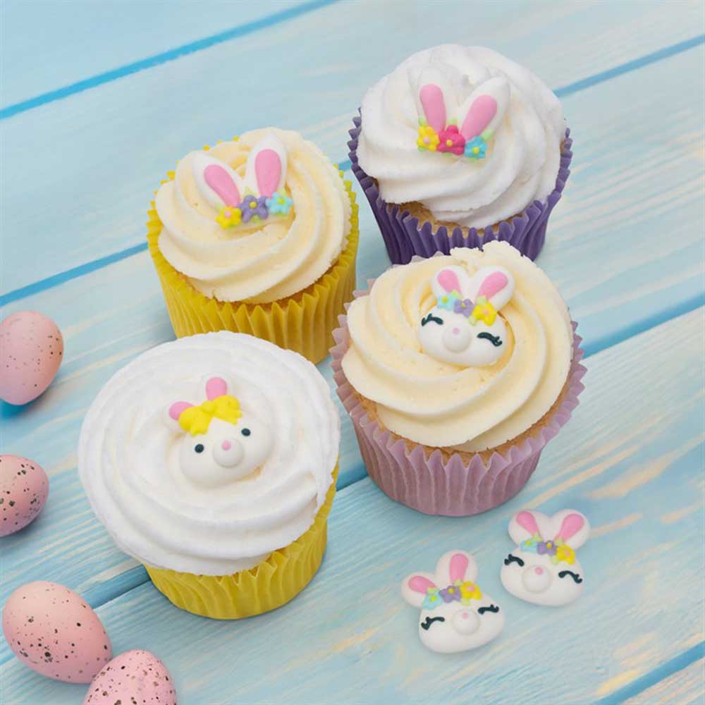 Culpitt Easter Sugar Decorations Bunny Collection
