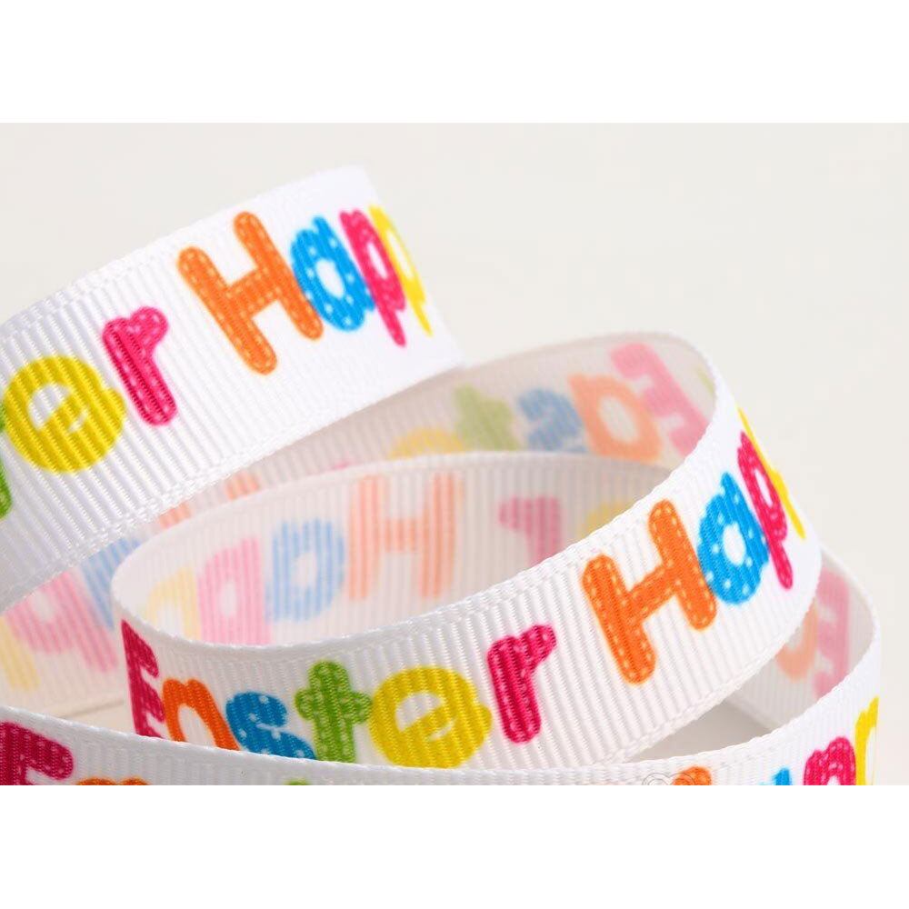 easter ribbon colourful happy easter