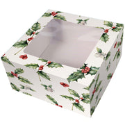 holly cake box 10"