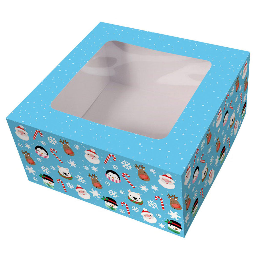 christmas cake box christmas friends