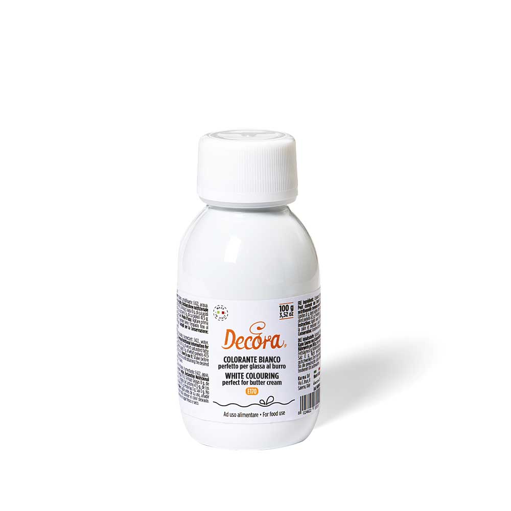 decora white food colouring