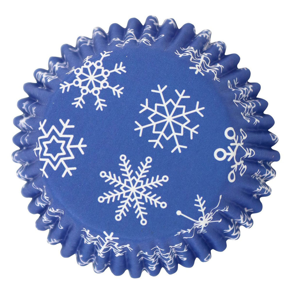 pme snowflake design cupcake case