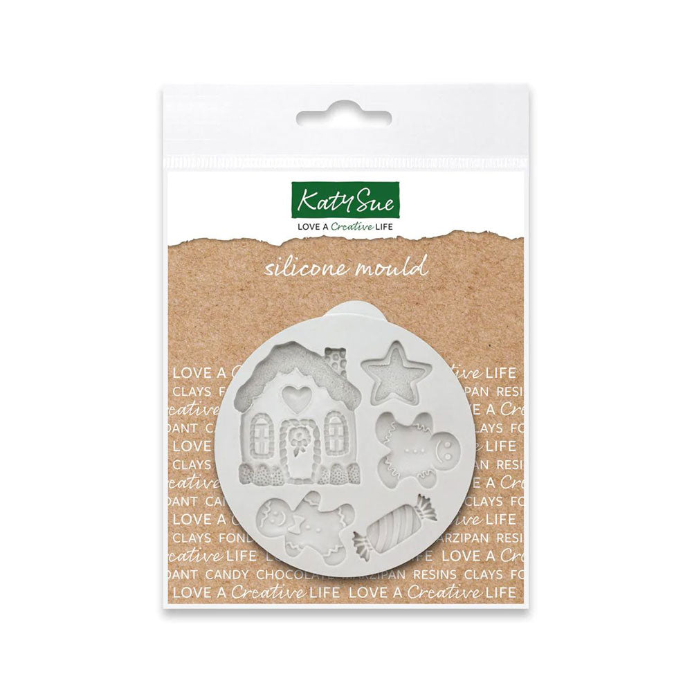 Katy sue mould mini Gingerbread house mould