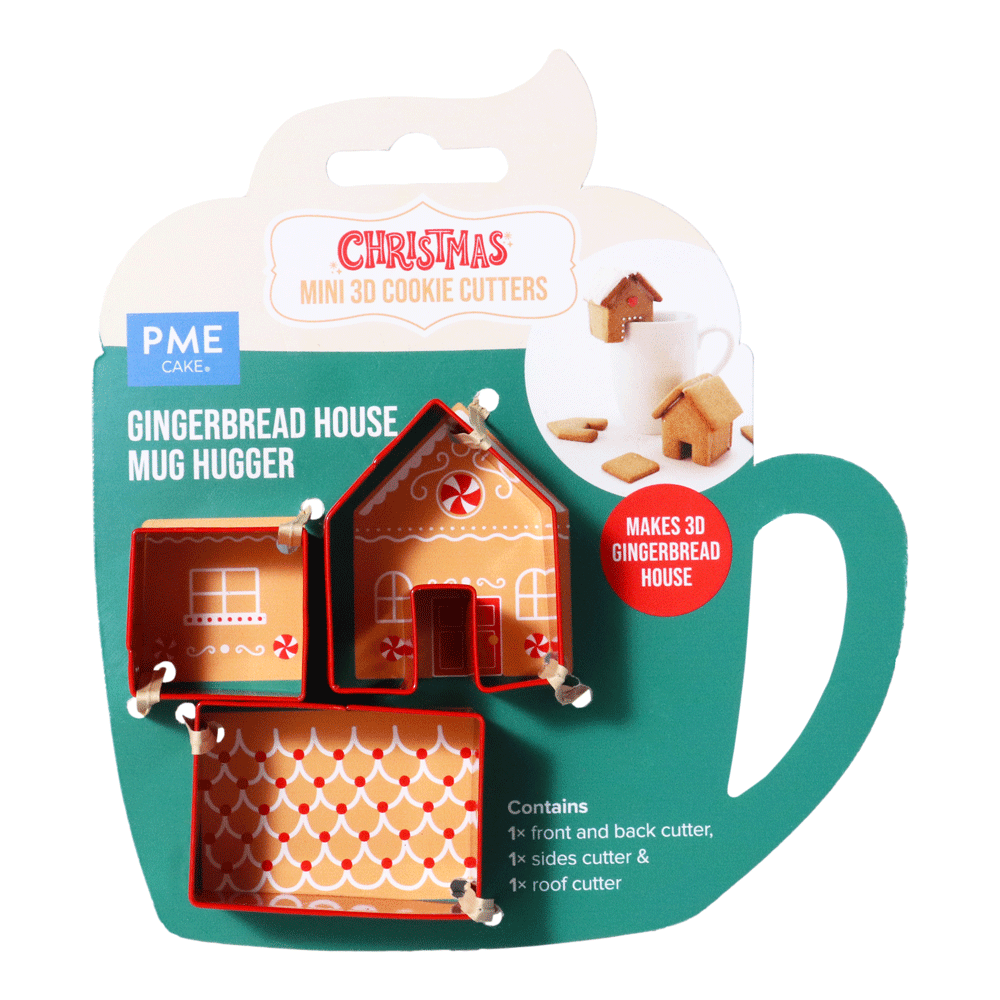 PME Gingerbread House Cup Hugger Cookie Cutter