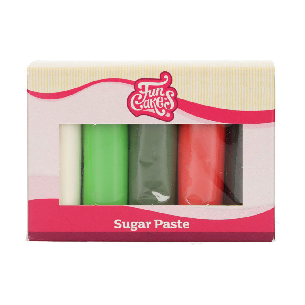 funcakes sugarpaste multipack christmas