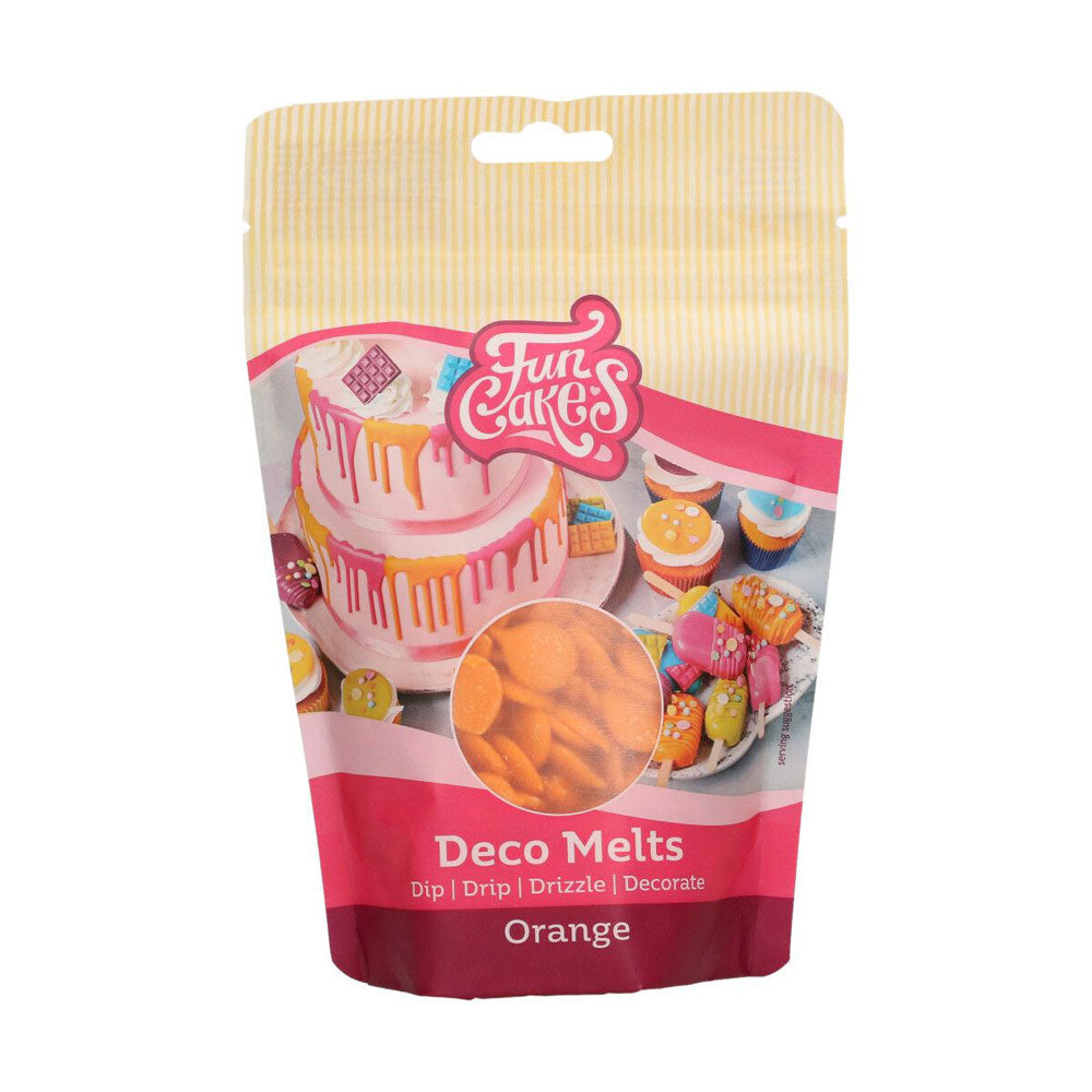 Funcakes candy melts orange