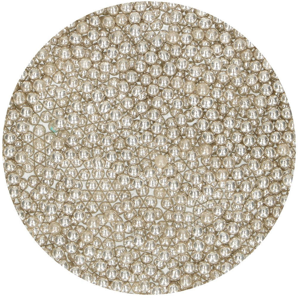 silver pearls 4mm