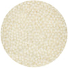 white sugar pearls