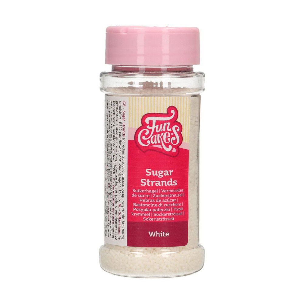 white sugar strands