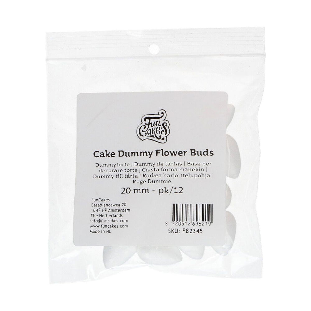 sugar flower dummy buds 20mm sugar flowers