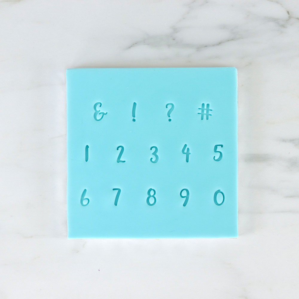 PME fun fonts cupcake and cookie set