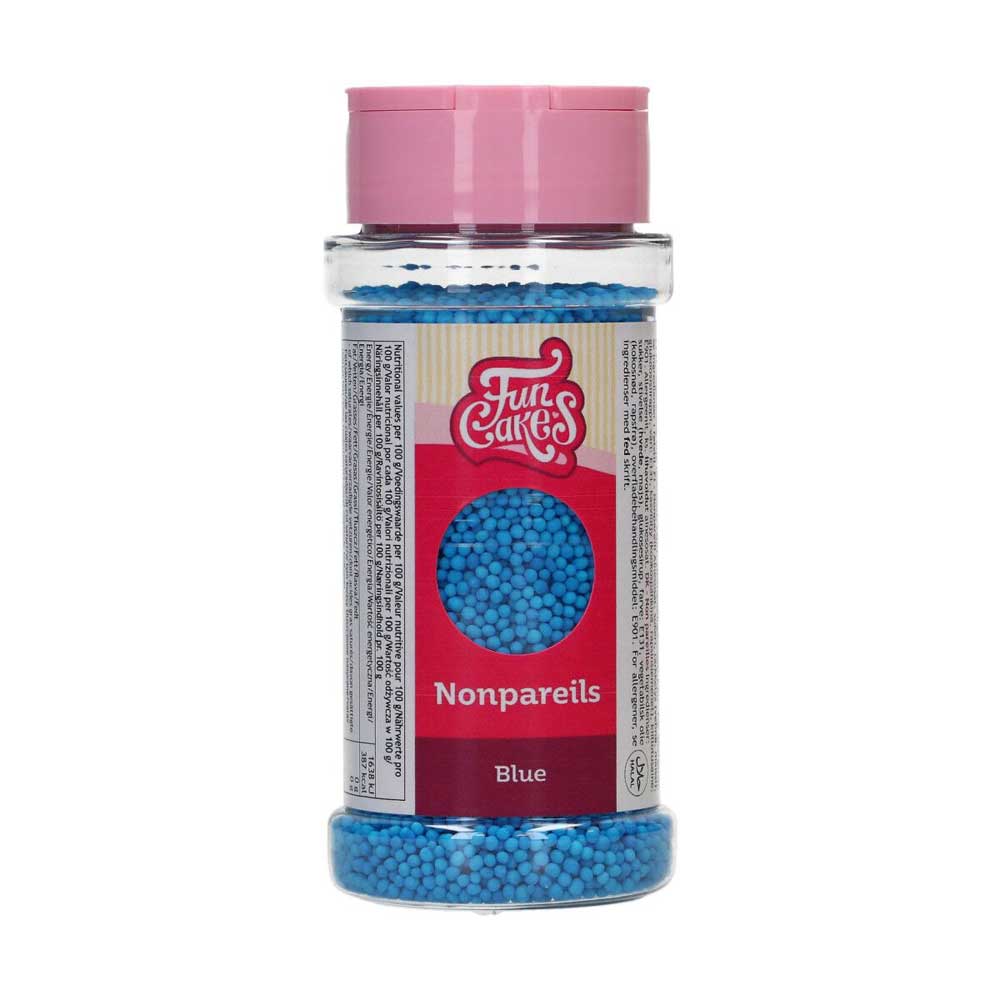 Sprinkle Nonpareil FunCakes - Blue
