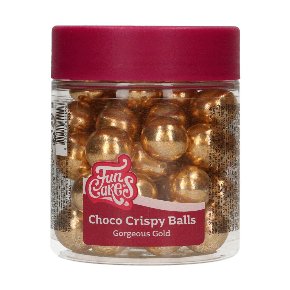 funcakes chocolate crisp pearls