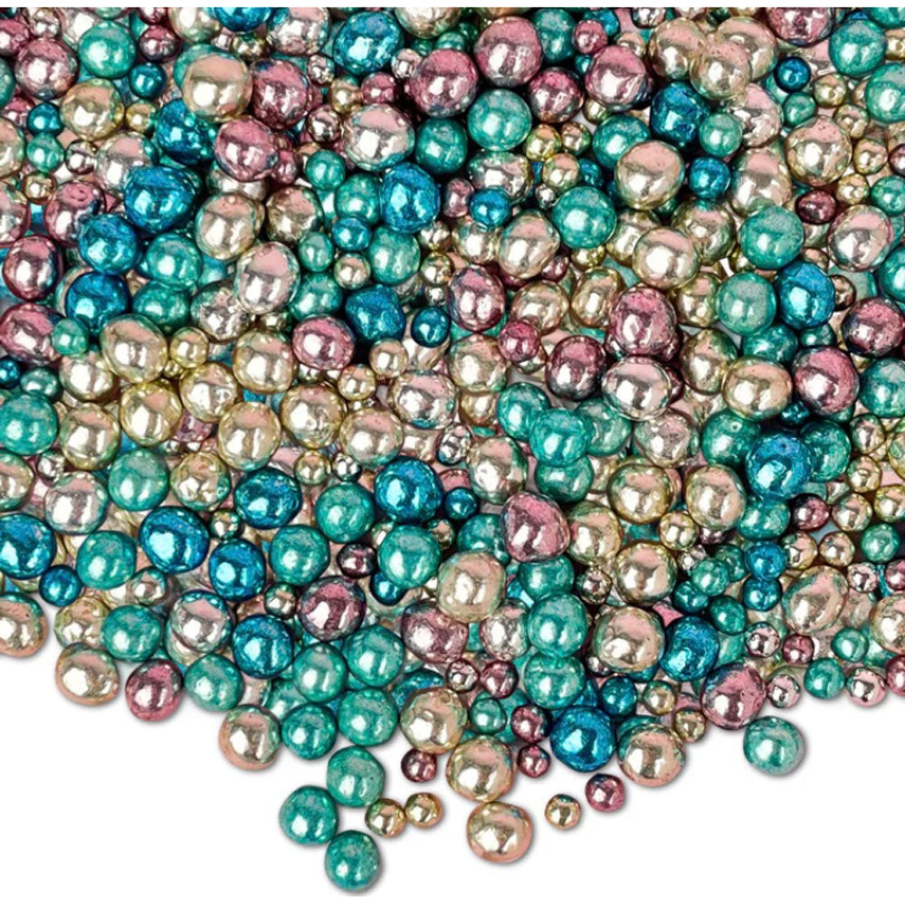 Happy Sprinkles metallic explosion chocolate pearls