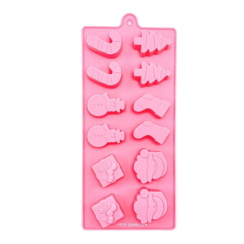 Happy sprinkles chocolate silicone mould