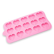 Happy sprinkles diamond heart geo mould