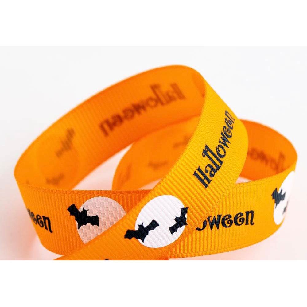 halloween ribbon orange halloween