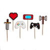 gaming cupcake cake pick