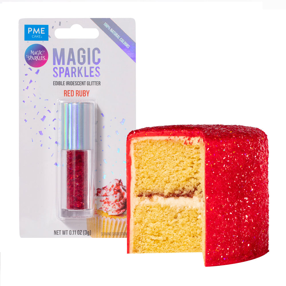 PME edible glitter red
