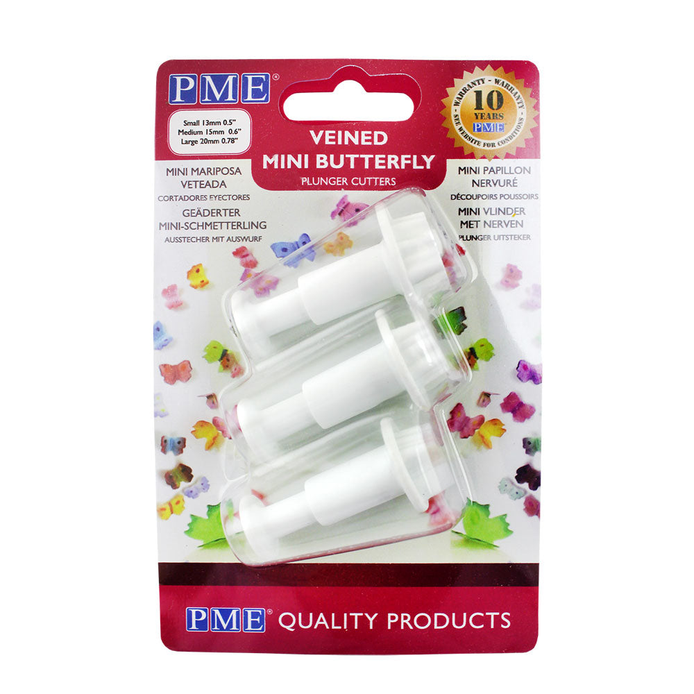 PME Mini Butterfly Plunge Cutter set of 3