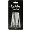 Party Deco Silver Candles
