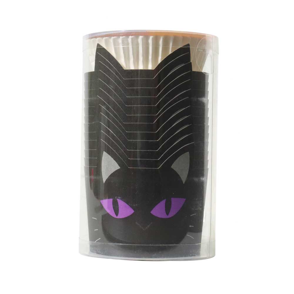 Halloween Cupcake Case - Baking Cups and Liners Cat