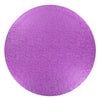 purple round cake drum board