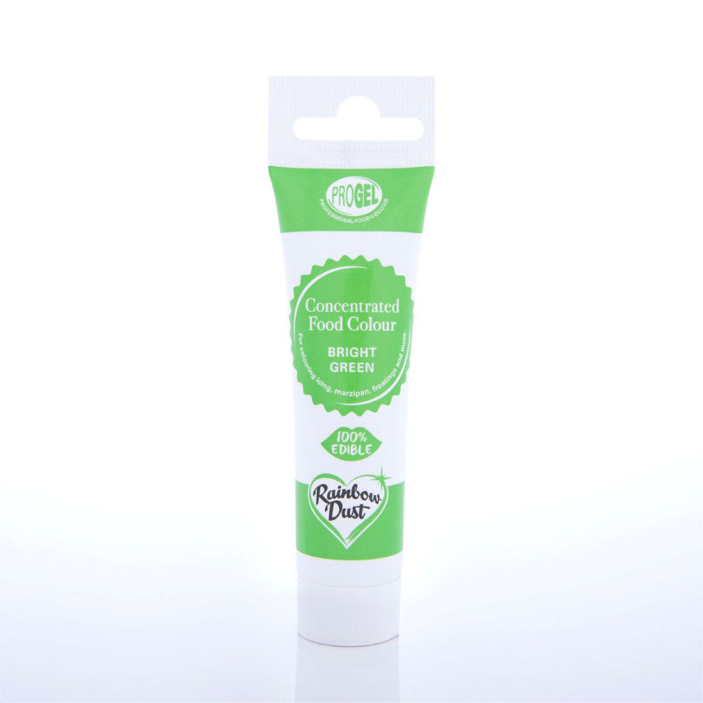progel bright green food colour
