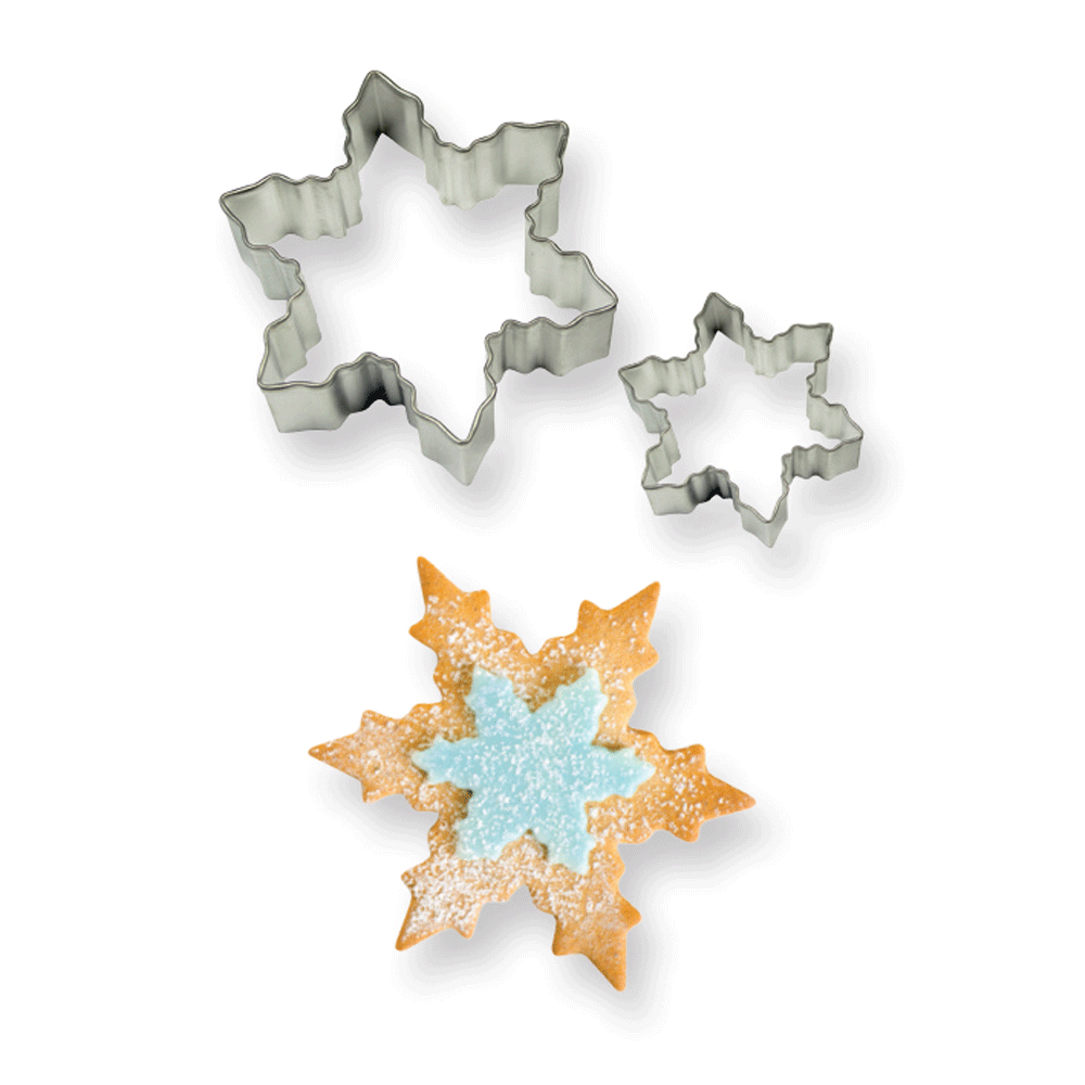 PME Cookie Cutter set of 2 snowflakes