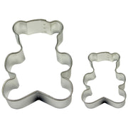 PME set of 2 cookie cutters teddy bear