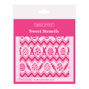 sweet sticks easter pattern stencil